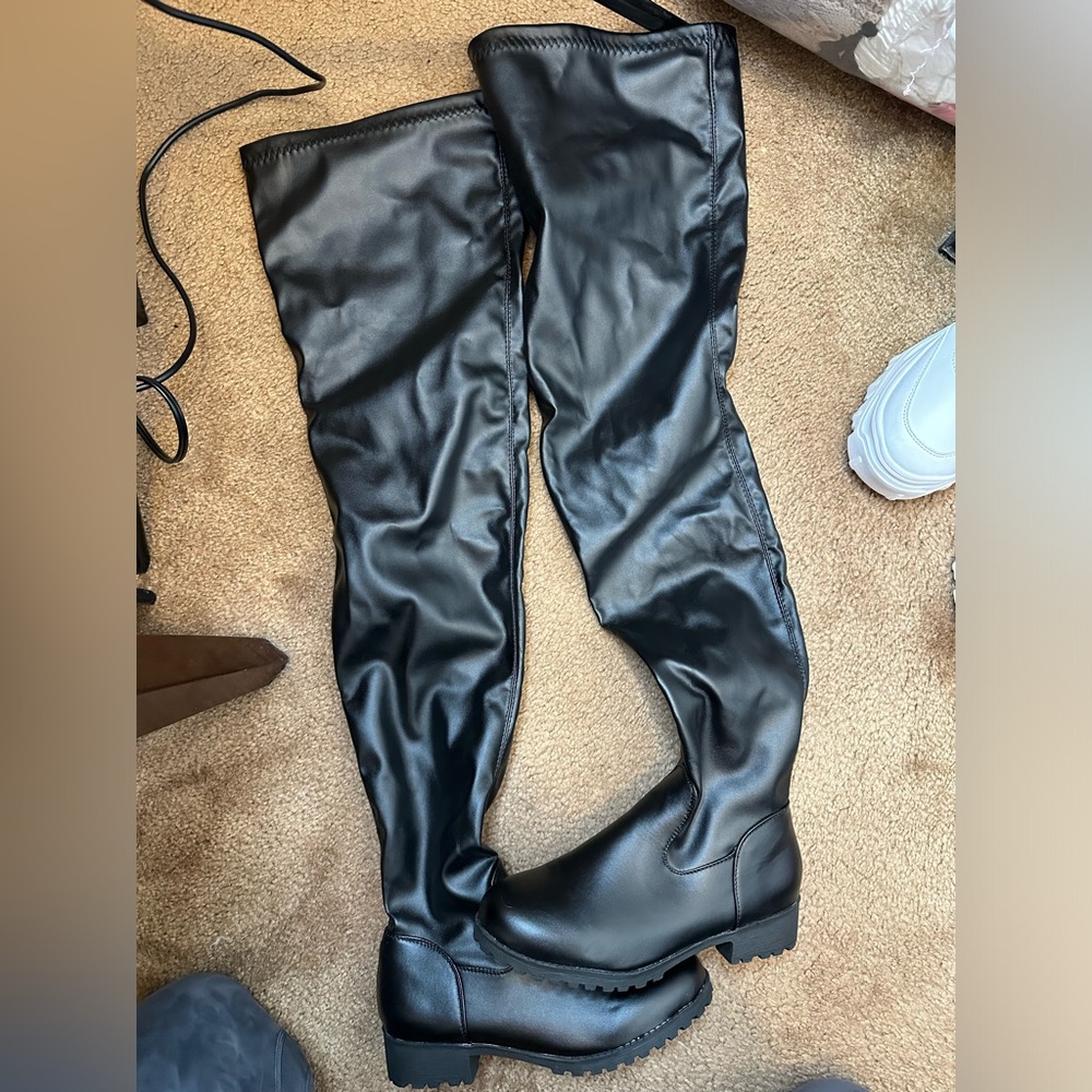 Thigh high boots